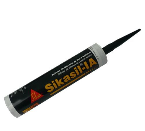 SELLADOR DE SILICONA SIKASIL 1A BLANCO NEGRO GRIS