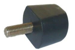 TOPE DE CAUCHO CON TORNILLO M8 / 1,25  "TOPE PUERTA"