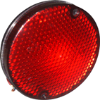 LAMPARA TRASERA TEMPLE ROJA 125MMA