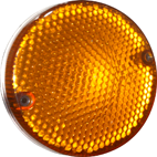 LAMPARA TRASERA TEMPLE AMBAR 125MM