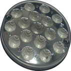 LUZ LED’S DIAM 155 MM CRISTAL PLANA 2 PINES