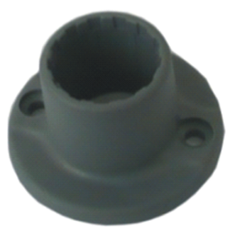 BASE REDONDA GRIS OSCURO 2 PUNTOS DE FIJACION