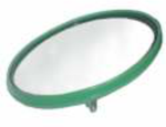 ESPEJO PANORAMICO  REDONDO DE 6 1/4 VERDE