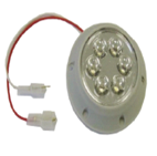 LAMPARA LUZ PUERTA BLANCA LED;S'
