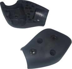 SOPORTE TEE CURVO SILLA TECHO GRIS OSCURO IZQ.