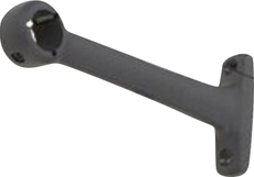 SOPORTE PASAMANOS TECHO 25.5 cm PASANTE