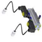 ELECTROVALVULA 1/4" BMP 5/2V DOBLE SOLENOID