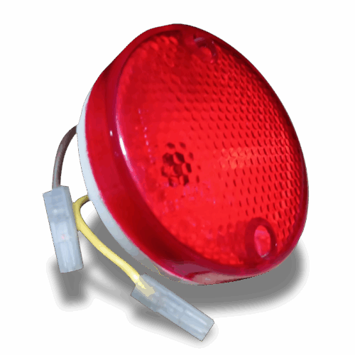 LUZ COCUYO ROJO 24V 70 MM