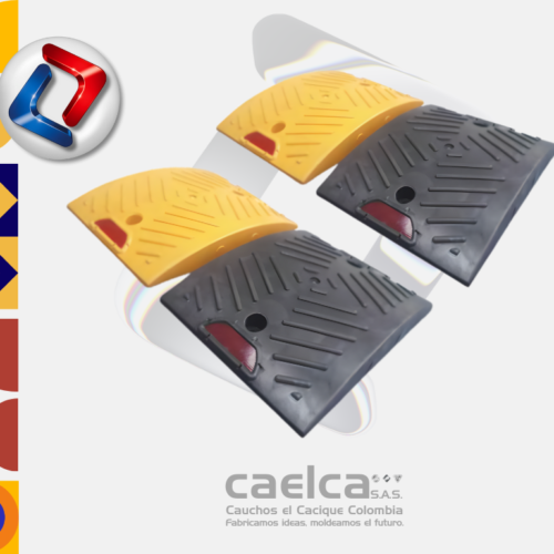 Reductor de Velocidad: Cuatro secciones en plástico