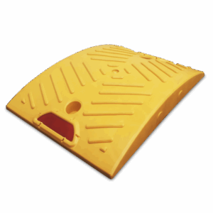 Reductor de velocidad cuatro secciones en plastico amarillo - CCRV-0016 - Perspective