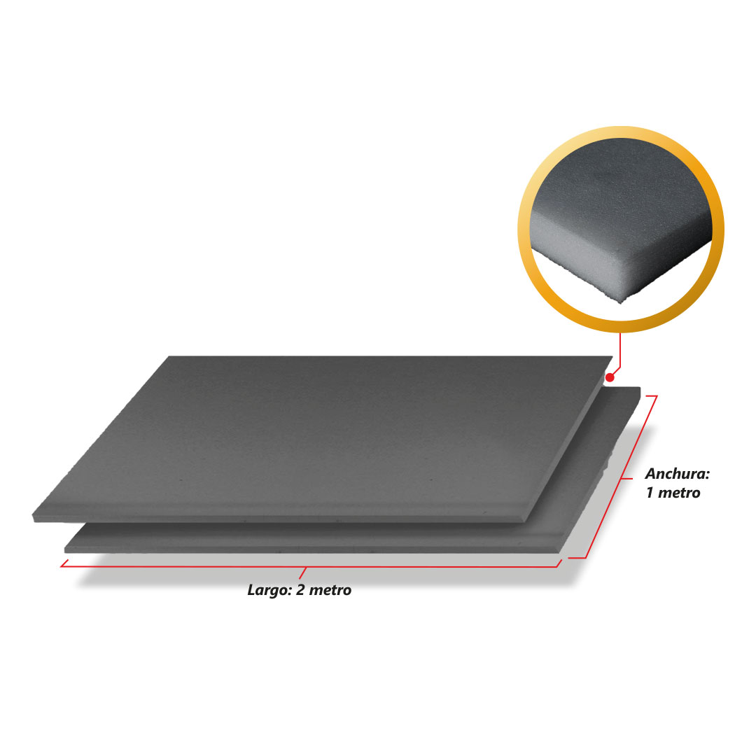 termo espuma en lámina negra 4 cm - Imagen 6