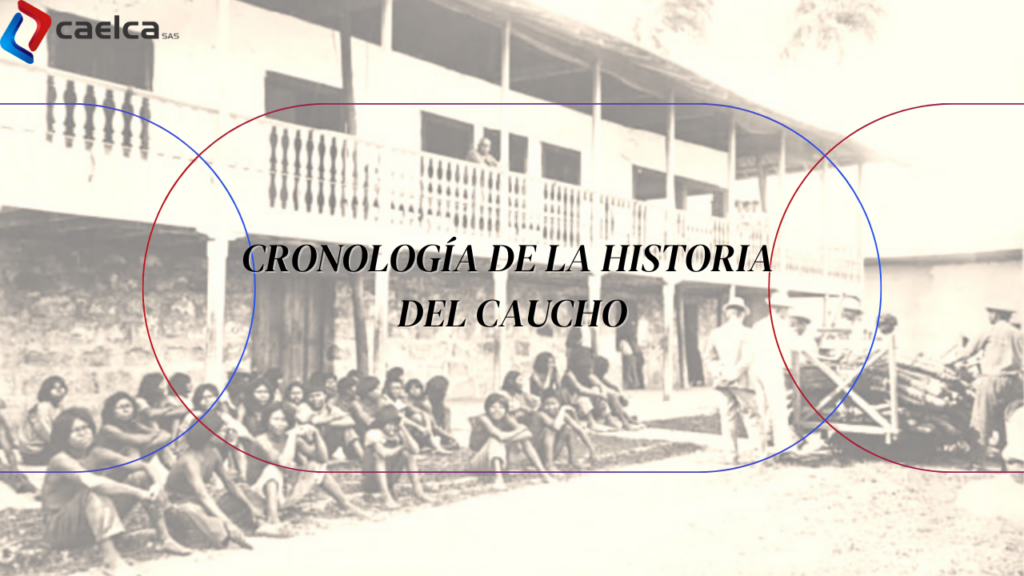 Cronología de la historia del caucho